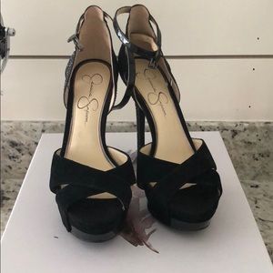 Jessica Simpson platform heels